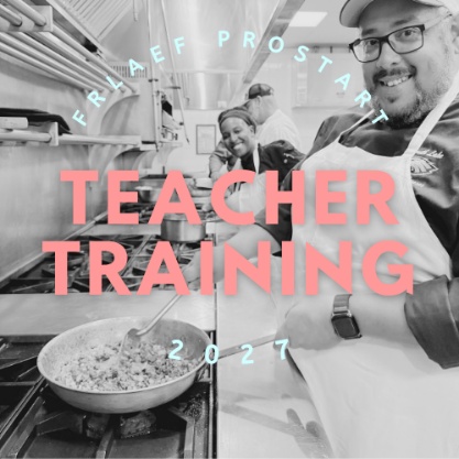 FRLAEF ProStart Teacher Training 2027