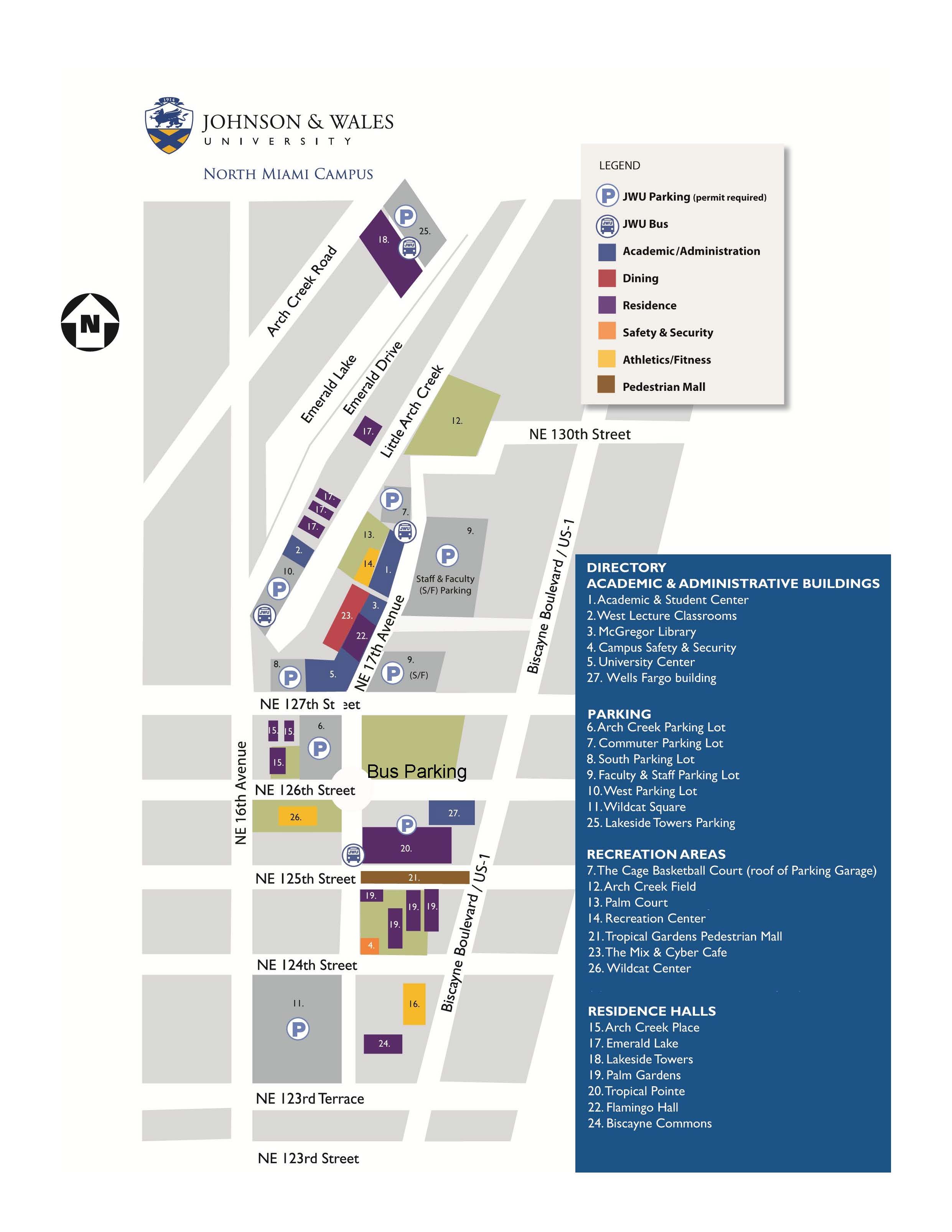 Johnson And Wales Providence Campus Map Baltimore Map