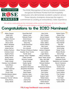 2020 ROSE Award nominees